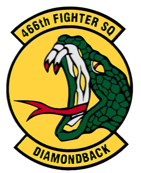 466th Fighter Squadron insignia