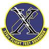 370th Flight Test Squadron insignia