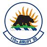 115th Airlift Squadron insignia